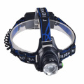 USB Rechargeable LED Zoom Headlamp Hiking